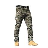 Generic Daily Deals of The Day Prime Today Only, Lightning Deals of Today, Men Cargo Pants, Tactical Pants, Baggy Outdoor Waterproof Hiking Work Pants Stretch Multi Pockets Lightweight Classic, Large