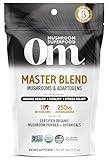 Om Mushroom Master Blend Powder, Reishi & Lions Mane, 3.17 oz (Presentation May Vary)