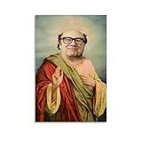 Waiyera Danny DeVito Master Funny Poster Canvas Wall Art Prints for Living Room Bedroom Modern Home Decorative Painting Gift 12x18inch(30x45cm), Unframe-style