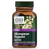 Gaia Herbs Menopause Support Daytime - Helps Maintain Hormone Balance and Well-Being for Women - with Vitex, Black Cohosh, St. John’s Wort, and Oats - 60 Vegan Liquid Phyto-Capsules (20-Day Supply)