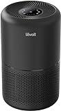 LEVOIT Air Purifier for Home Allergies Pets Hair in Bedroom, Covers Up to 1095 Sq.Foot Powered by 45W High Torque Motor, 3-in-1 Filter, Remove Dust Smoke Pollutants Odor, Core300-P, Black