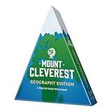 MOUNT CLEVEREST - Geography Edition | True or False Trivia Game | Fun Family Card Game for Adults & Kids | Party Games for Kids Birthday | Travel Games | Gift for Boys and Girls | Stocking Filler