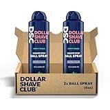 Dollar Shave Club | Ball Spray 2 ct. | Ball Spray for Men, Absorbs Moisture and Reduces Chafing, Fast Absorbing Deodorant Spray, No Talc or Zinc, No Powder Mess, Odor Protection, Body Deodorant Women