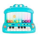 B. toys- Hippo Pop- Musical Toy Keyboard – Play Piano – Songs, Sounds & Lights – Musical Instrument for Toddlers, Kids – 12 Months +