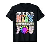 Make Your Funny Mark And See Where It Takes You Polka Dot T-Shirt