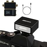 MEDALight F1 Mini Camera Flash Camera Flash Speedlite for Ricoh (GR3/GR3X,etc.) Fuji/Sony/Nikon/Canon,Digital Film Cameras,Portable Mini hot Shoe Flashlight for DSLR Cameras.