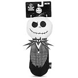 Disney for Pets Tim Burton's Nightmare Before Christmas: Jack Skellington 9" Plush Bobo Dog Toy; Bobo Style Plush Squeaker Dog Toy, Officially Licensed | Halloween Dog Toys