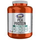 NOW Foods Sports Nutrition, Pea Protein 24 g, Fast Absorbing, Unflavored Powder, 7-Pound