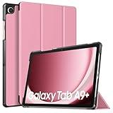 TiMOVO Case for Samsung Galaxy Tab A9+/A9 Plus 11 Inch 2023, Slim Lightweight Stand Hard Back Shell Protective Cover for All-New Galaxy Tab A9+ Tablet SM-X210/X216/X218, Fondant Pink