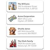 Personalized Return Address Labels (Upload Your Photo) - Custom Image Address Stickers on Sheets (50-1000 Labels)