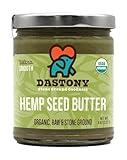 Dastony Organic Raw Hemp Seed Butter, 8 oz | Only One Ingredient | Vegan, Paleo and Keto Friendly, Non GMO, Gluten-free - Pack of 1