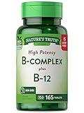 Nature's Truth Vitamin B Complex | Plus B12 | 165 Tablets | Vegetarian, Non-GMO & Gluten Free