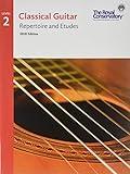 G5R02 - Classical Guitar Repertoire and Etudes - The Royal Conservatory 2018 - Level 2