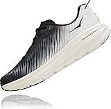 Hoka One-One Men Road Running Shoes Black White Size 10.5 US