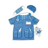 Melissa & Doug Veterinarian Role-Play Costume Set (Frustration-Free Packaging) - Kids Vet Costume Pretend Play Dress-Up