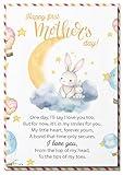 BlinkBlink 1st Mothers Day Card, Mothers Day Card First Time with Envelope and Seal, First Mothers Day Card from Baby, First Mothers Day Card for Wife