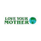 Peace Resource Project Love Your Mother Earth Environmental Climate Change Bumper Sticker Decal for Cars, Laptops, Lockers and Windows 10-by-2.5 Inches