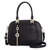 Montana West Crossbody Satchel Bag Small Top Handle Purse Barrel Handbag Tote Hobo Designer Gift MWC-S041BK