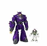 Imaginext and Disney Buzz Lightyear - Battle Blast Zurg Space Robot Action Figure for pre-Schoolers, 3 Years and up includes Toy