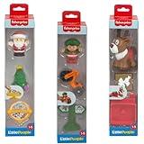 Mattel Fisher-Price Little People 2023 Holiday Figure Sets Complete Set of 3 Packs