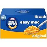 Kraft Easy Mac Original Macaroni & Cheese Microwavable Dinner (18 ct Packets)(Packaging May Vary)