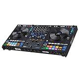 RANE FOUR Advanced 4 Channel Stems DJ Controller - 8.5" Jog Wheels with displays, DJ Mixer with Internal FX, Serato DJ Pro & Pitch ‘n Time DJ Included