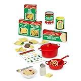 Melissa & Doug Prepare & Serve Pasta Play Food Set