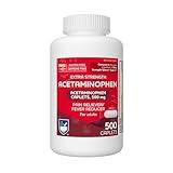 Rite Aid Extra Strength Acetaminophen, 500mg - 500 Caplets | Pain Reliever & Fever Reducer for Migraines, Joint Pain, Muscle or Back Pain, and Menstrual Pain