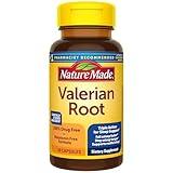 Nature Made Valerian Root for Sleep Support, Melatonin Free Sleep Aid for Adults, 30 Valerian Root Capsules, 30 Day Supply