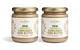 Sun & Seed - Raw Organic Nut Butter Spreads - Gluten-Free and Keto Friendly - Ultra Nutritious (250g) (Sunflower Butter)