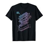 Mechanical Keyboard Patent Drawing Graphic Design Art T-Shirt