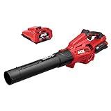 SKIL PWR CORE 40 Brushless 40V 530 CFM Cordless Leaf Blower Kit, Variable Speed with Power Boost, Includes 2.5Ah Battery and Auto PWR Jump Charger- BL4713C-11