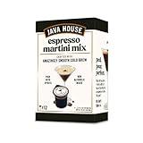 Java House Cold Brew Espresso Martini Mix, Ready to Use Liquid Coffee Concentrate Pods – 1.35 Fluid Ounces Each (Pack of 6, makes 12 cocktails)