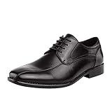 Bruno Marc Men's Dress Shoes Formal Classic Square Toe Lace-up Oxfords Black Size 9.5 M US DP-03