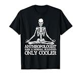 Anthropology T-Shirt Yoga Skeleton Anthropologist Tee T-Shirt