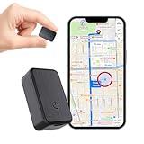 GPS Tracker for Vehicles,Compact Portable Mini Strong Magnetic GPS Tracker,Suitable for Elderly,Kids,Pet,Vehicles,Fleet of Vehicles,SIM Card Required (not Included)