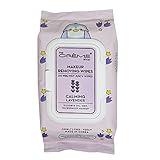 The Crème Shop Juicy Makeup Remover Wipes Made with Calming Lavender | Make Up Remover | Cleansing Wipes | Hydrating Makeup Wipes (60 Pre-Wet Juicy Wipes)