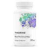 THORNE Basic Nutrients 2/Day - Comprehensive Daily Multivitamin with Optimal Bioavailability - Vitamin and Mineral Formula - Gluten-Free, Dairy-Free, Soy-Free - 60 Capsules - 30 Servings