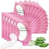 100 Pairs GreenLife Natural Hydrogel Eye Gel Pads - Collagen and Aloe Vera Patches for Under Eyes - Eyelash Extension Kit