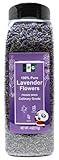 NPG Freeze Dried Lavender Flowers 4 oz, Culinary Grade Lavender Buds for Tea, Baking, DIY Soap, Candle Making, Potpourri, Natural Fragrance Sachets, All-Natural, Non-GMO, Gluten-Free