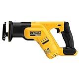 DEWALT 20V MAX Cordless Reciprocating Saw, Compact, Variable Speed, LED Light, Bare Tool Only (DCS387B)