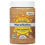 MaraNatha Natural Creamy Raw Almond Butter, 16 Ounce Jar