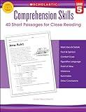 Comprehension Skills: Short Passages for Close Reading: Grade 5