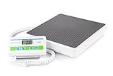 Medical Grade Floor Scale - Portable - Easy to Read Digital Display - Heavy Duty - Home, Hospital & Physician Use - Pound & Kilogram Settings - 12" x 12.5" Platform - 550 lb Limit by Patient Aid