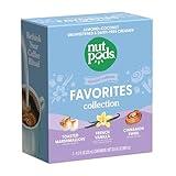 nutpods Favorites Collection - Unsweetened Non Dairy Creamer - Toasted Marshmallow, French Vanilla and Cinnamon Swirl - Keto Creamer, Whole30, Gluten Free, Non-GMO, Vegan, Sugar Free, Kosher