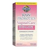 Garden of Life RAW Probiotics Vaginal Care Shelf Stable - 50 Billion CFU Guaranteed Through Expiration, Acidophilus - Once Daily - Certified Gluten Free - No Refrigeration - 30 Vegetarian Capsules