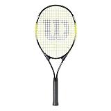 Wilson Energy XL Adult Recreational Tennis Racket - Grip Size 3 - 4 3/8", Yellow/Black