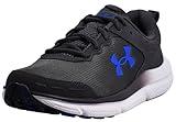 Under Armour Men's Ua Charged Asssert 10 4E Shoes, (106) Castlerock/Castlerock/Team Royal, 12 X-Wide