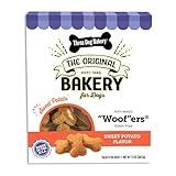 Three Dog Bakery Grain Free Wafers Baked Dog Treats, Sweet Potato, 13 oz