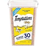 Temptations Classic Crunchy and Soft Cat Treats Tasty Chicken Flavor, 30 oz. Tub